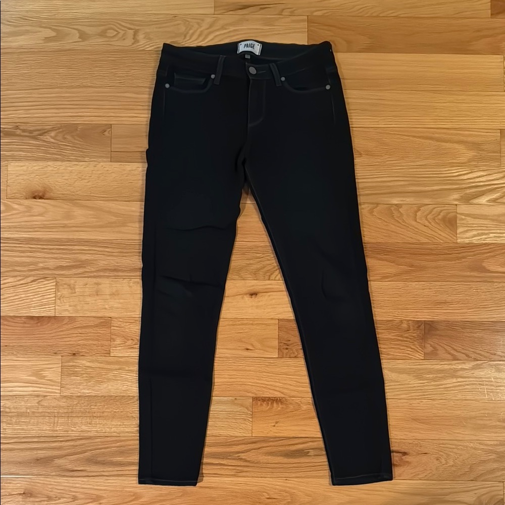 Paige Dark Skinny Jeans - Verdugo Ankle